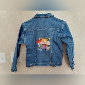 Vintage Rugrats Girls Denim Jacket ***RARE FIND***